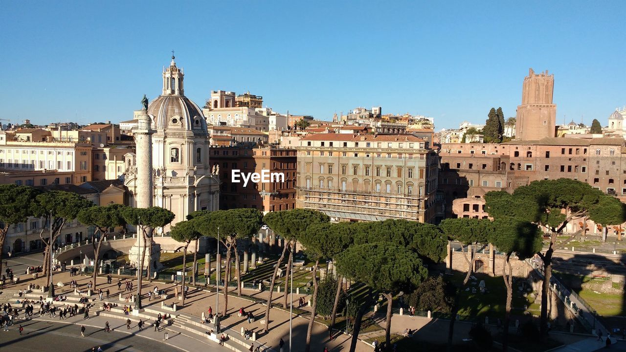 View of buildings in city