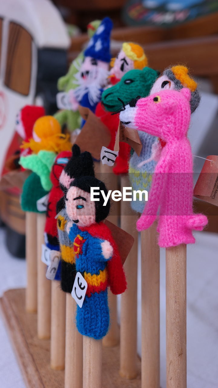 Colorful stuffed toy for sale