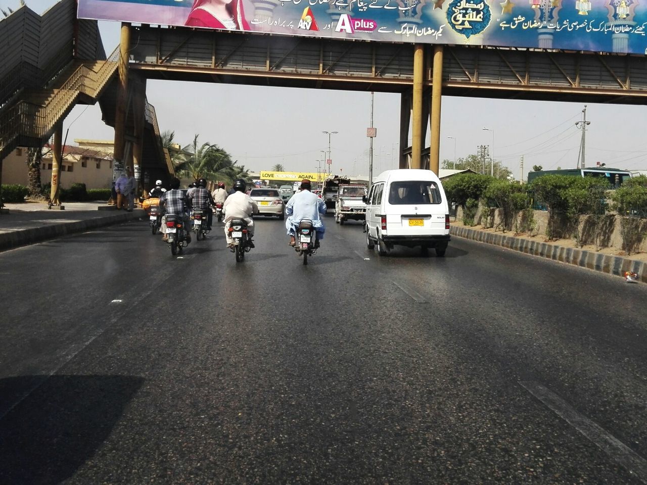 TRAFFIC ON ROAD