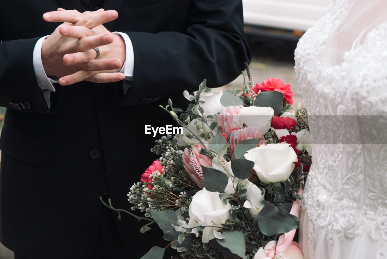 Close-up of flower bouquet