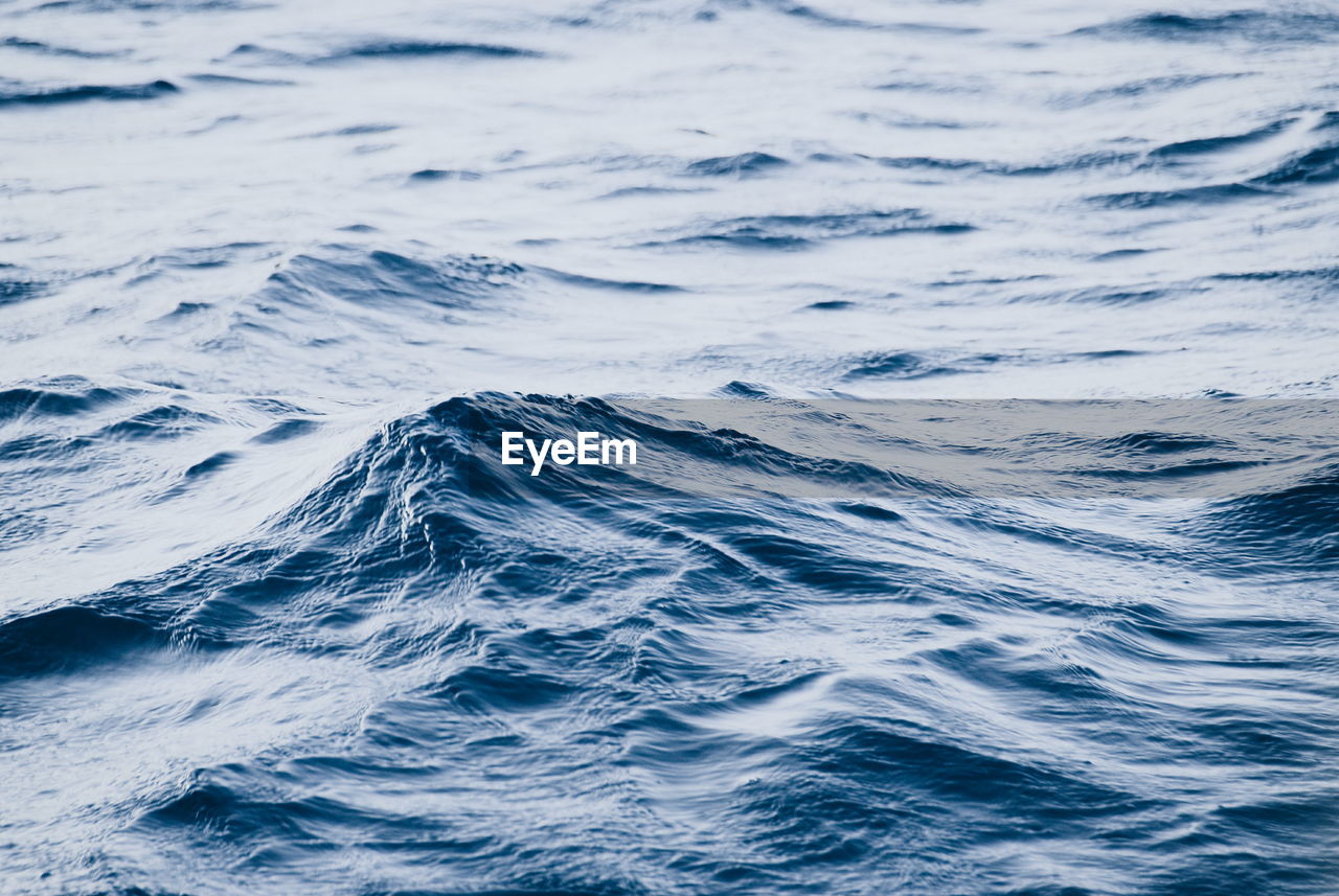 Full frame shot of rippled water