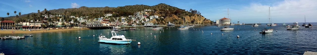 VIEW OF BOATS IN HARBOR