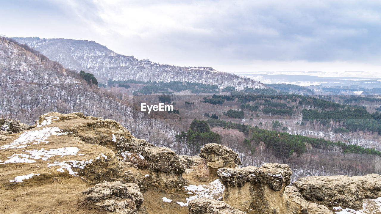 Kislovodsk national park in spring, russia