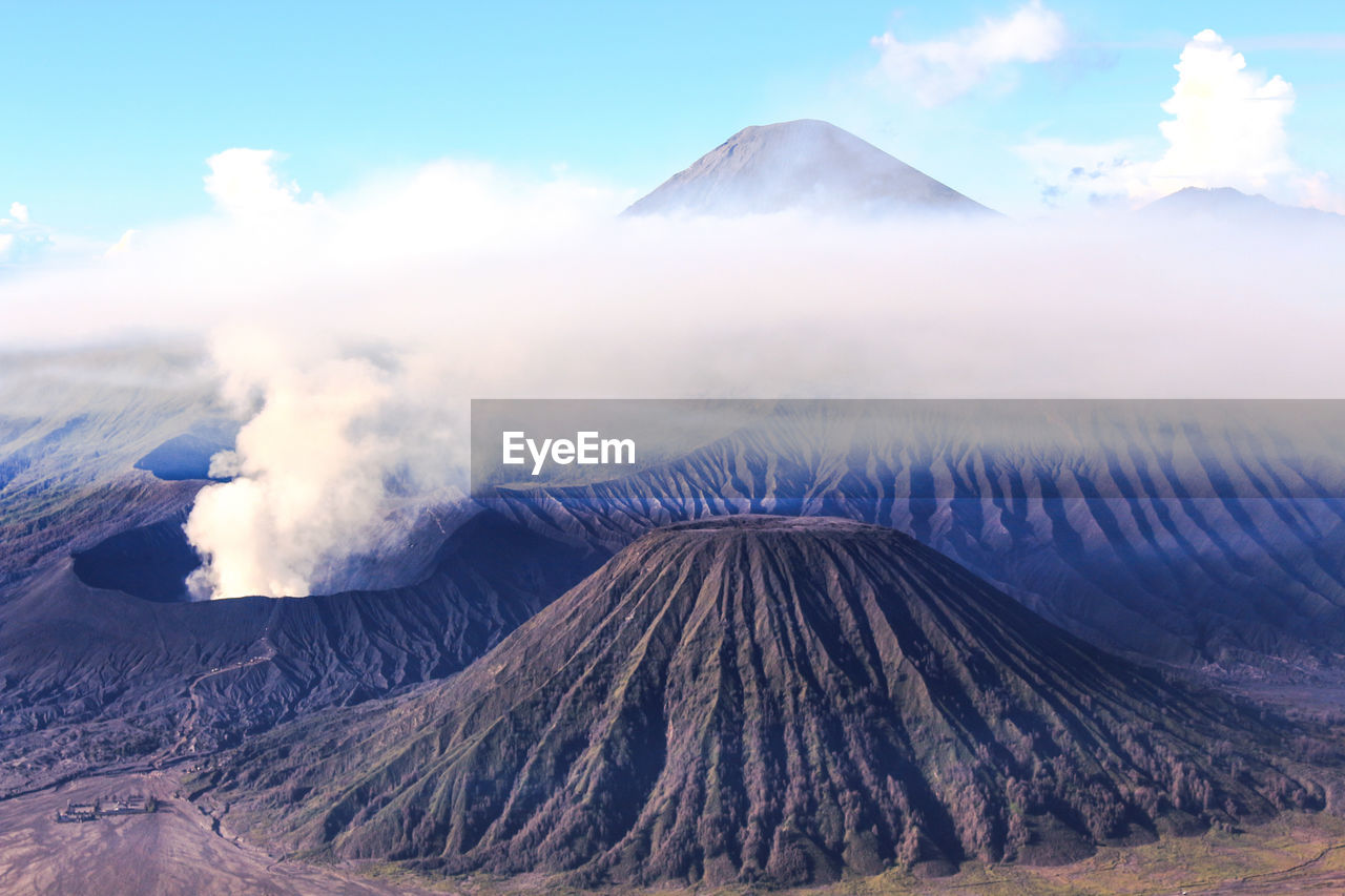 Scenic view of mount bromo