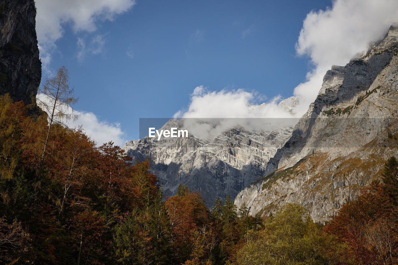 A view to the watzmann-ostwand