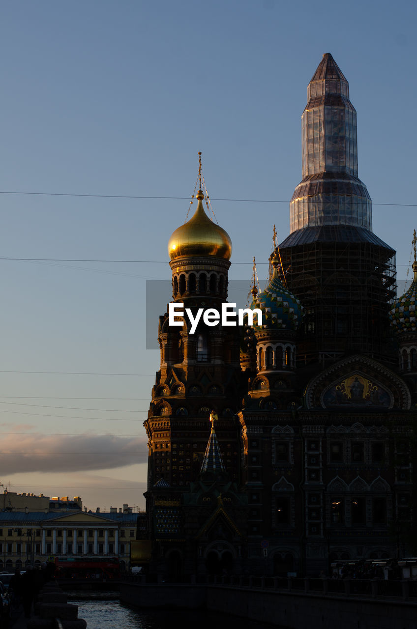 CATHEDRAL OF BUILDINGS AGAINST SKY