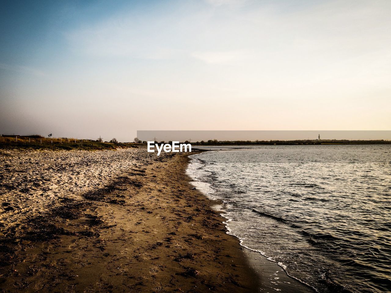 Scenic view of beach landscape