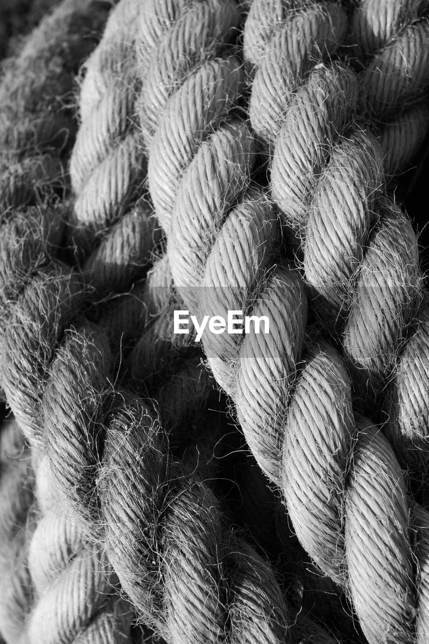 Full frame shot of rope