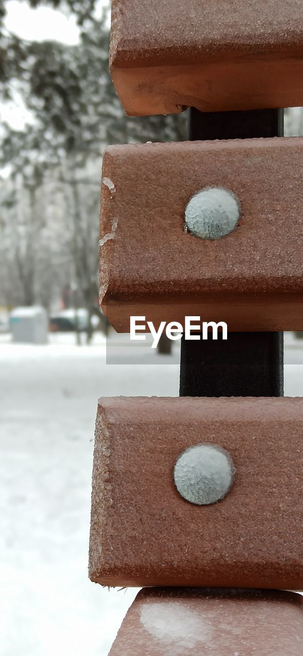 CLOSE-UP OF STACK OF STONE ON TABLE