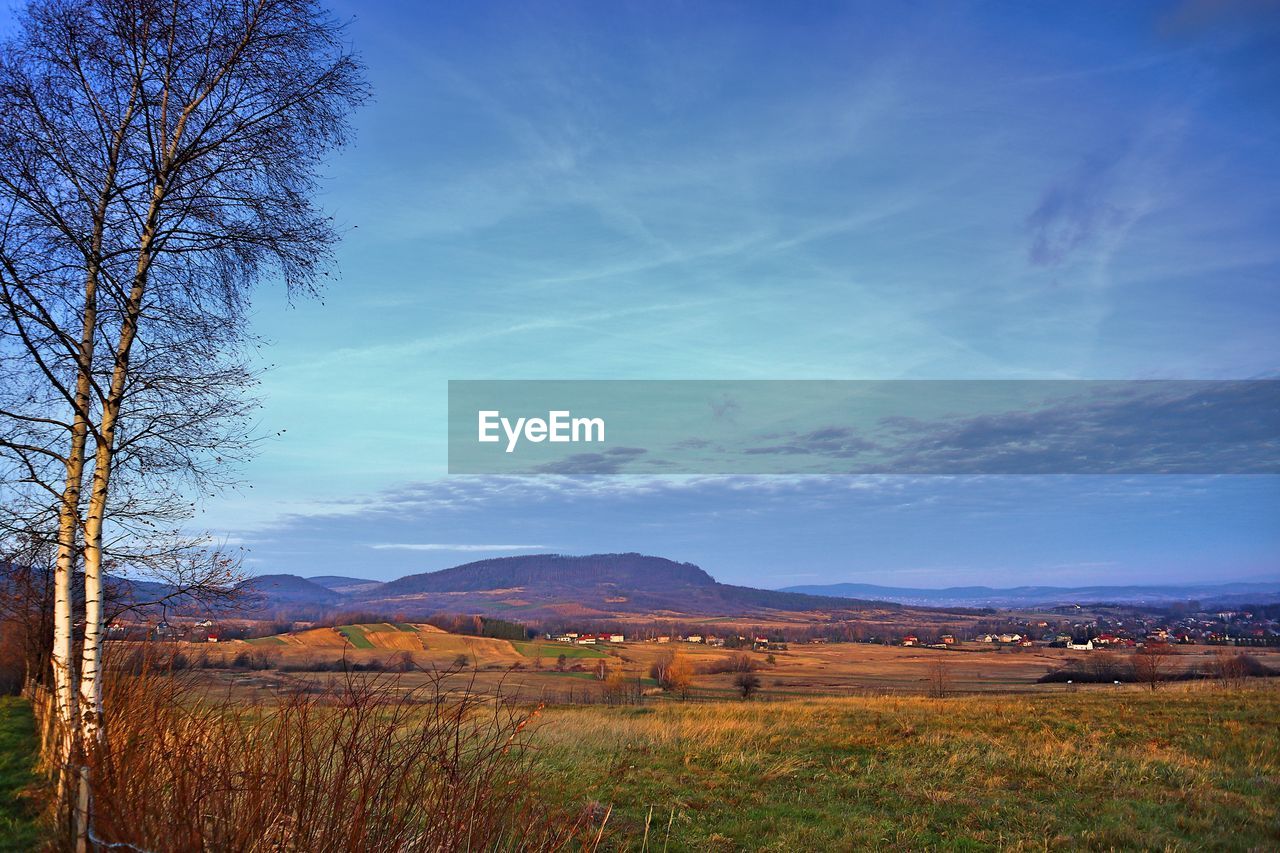 SCENIC VIEW OF LAND AGAINST SKY