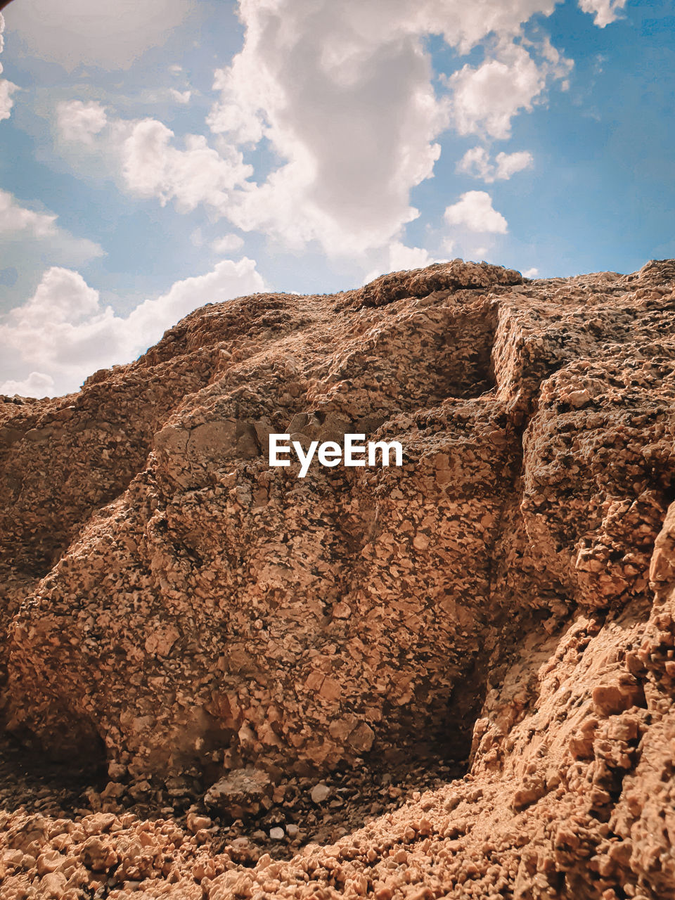 ROCK FORMATIONS AGAINST SKY