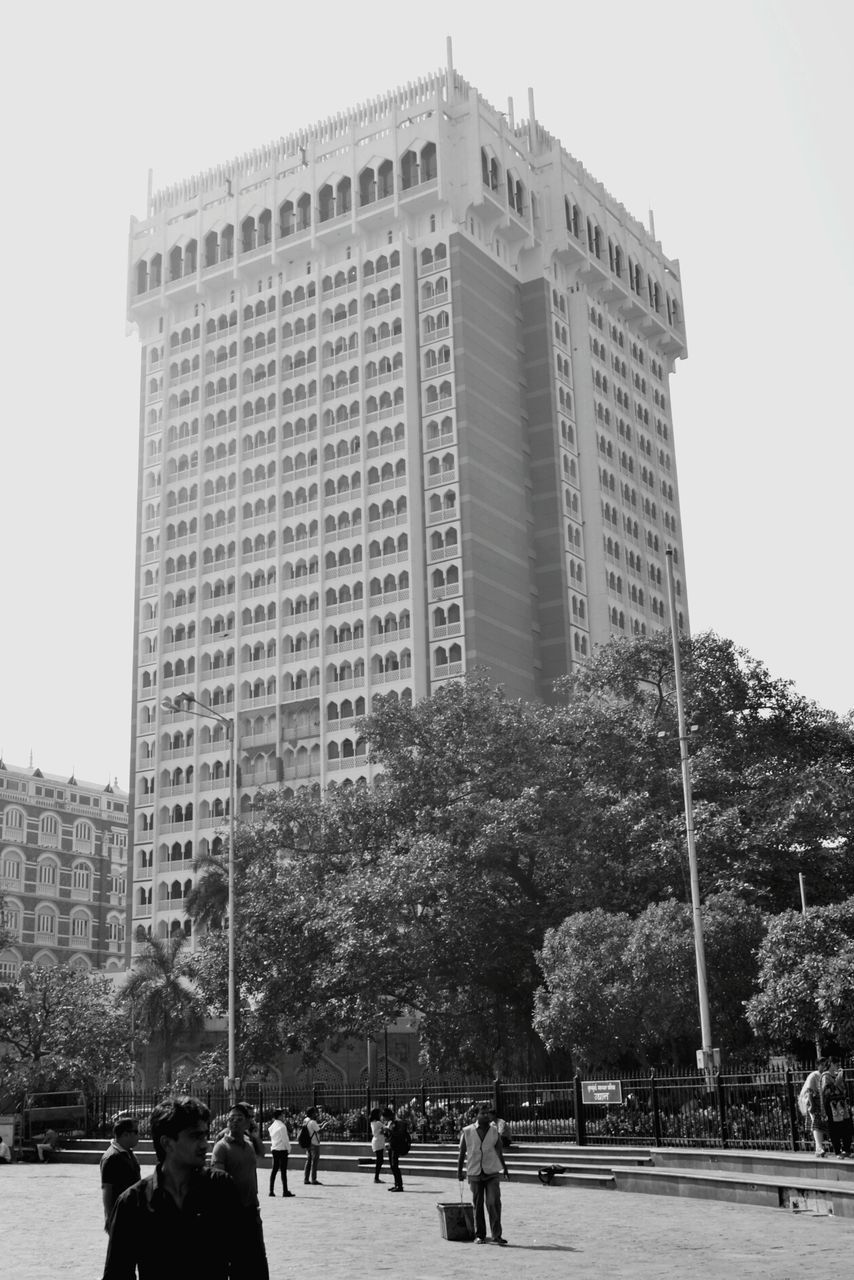 LOW ANGLE VIEW OF OFFICE BUILDINGS