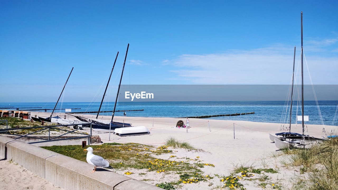 VIEW OF BEACH AGAINST SKY