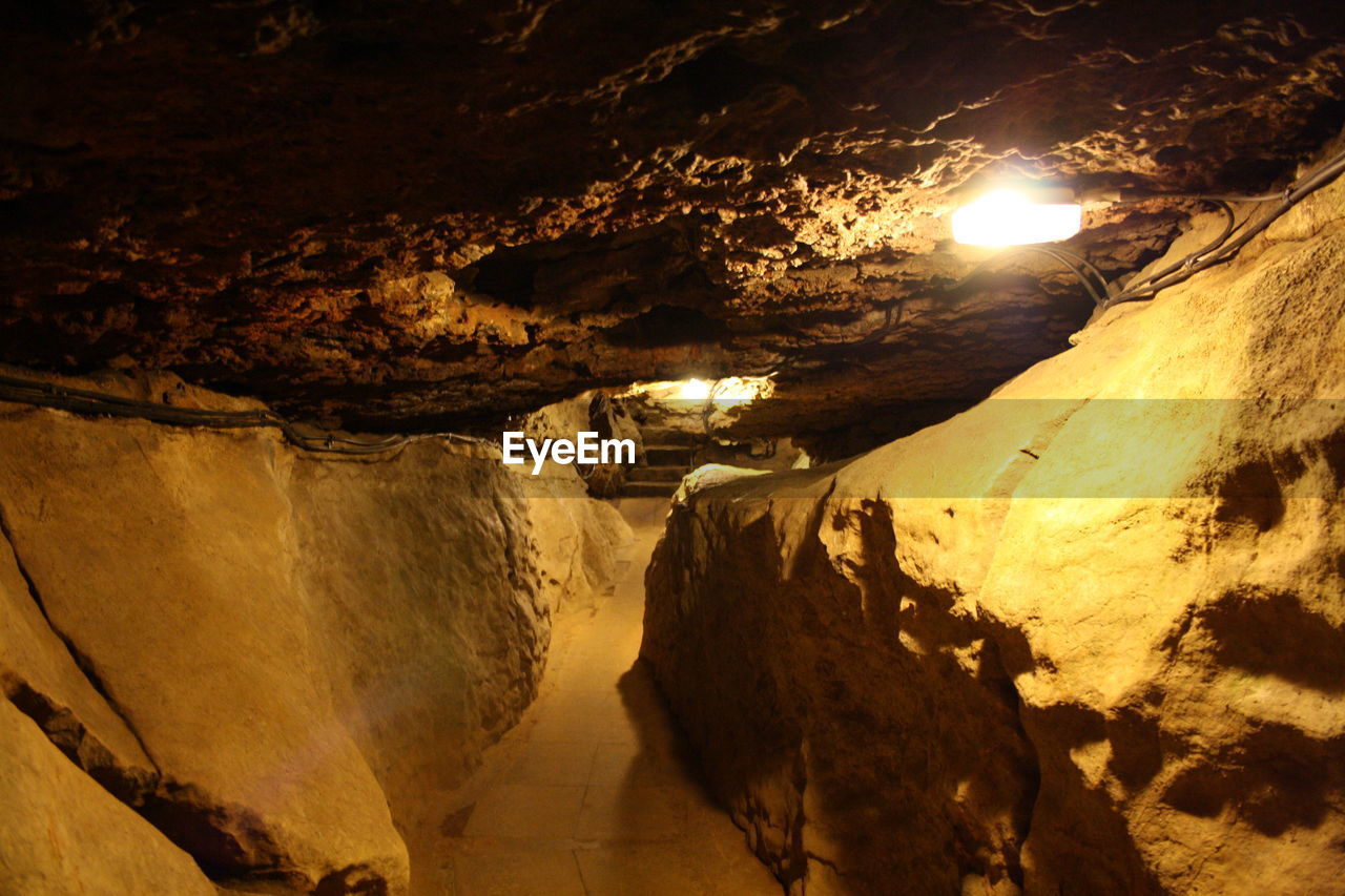 VIEW OF CAVE