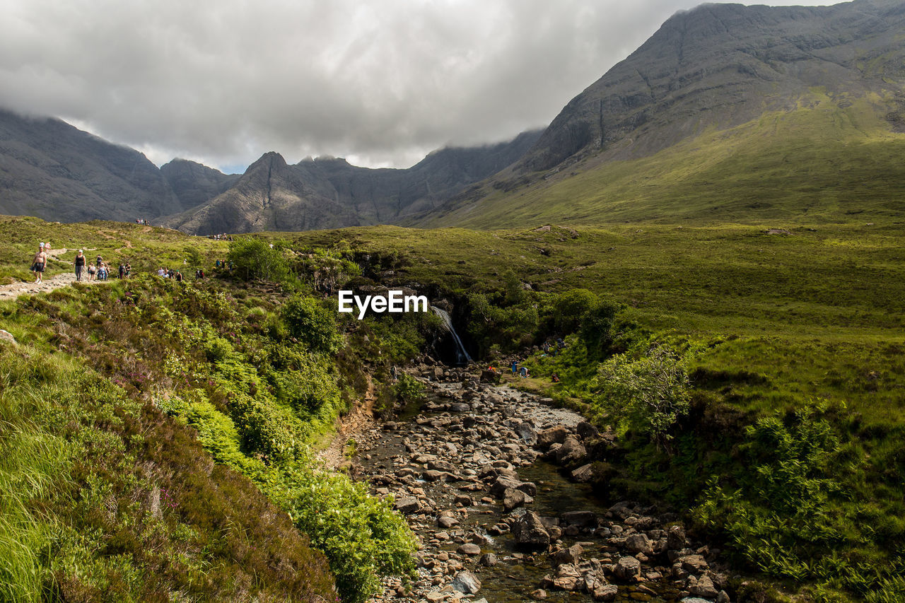 Panoramic view of landscape against sky