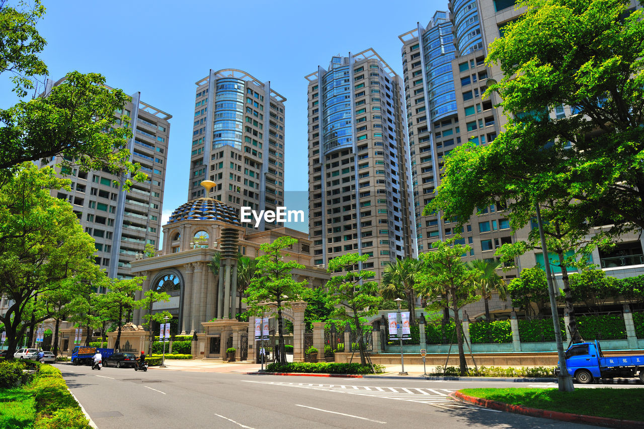 VIEW OF CITY BUILDINGS