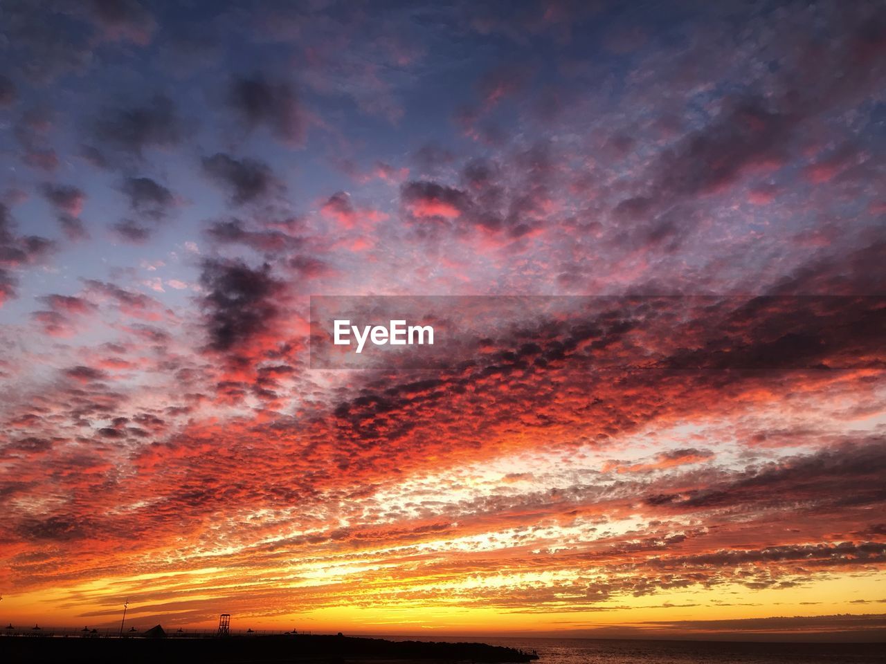 LOW ANGLE VIEW OF SKY DURING SUNSET