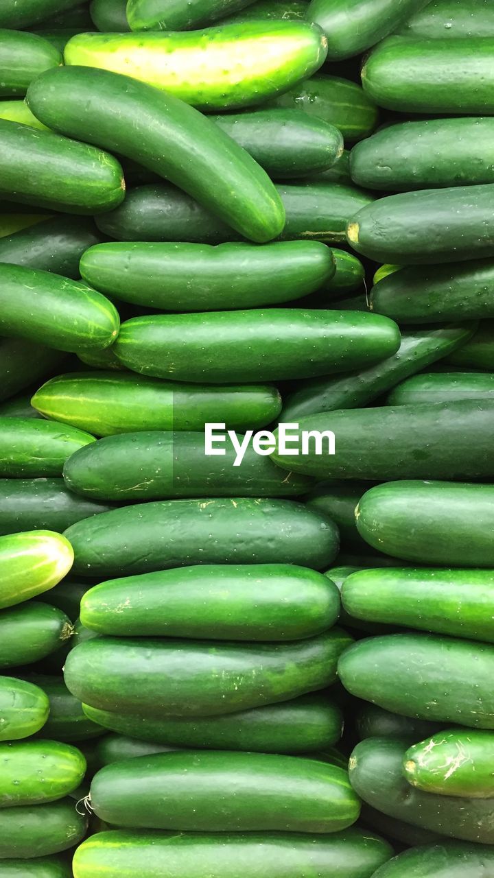 Full frame shot of vegetables at market stall