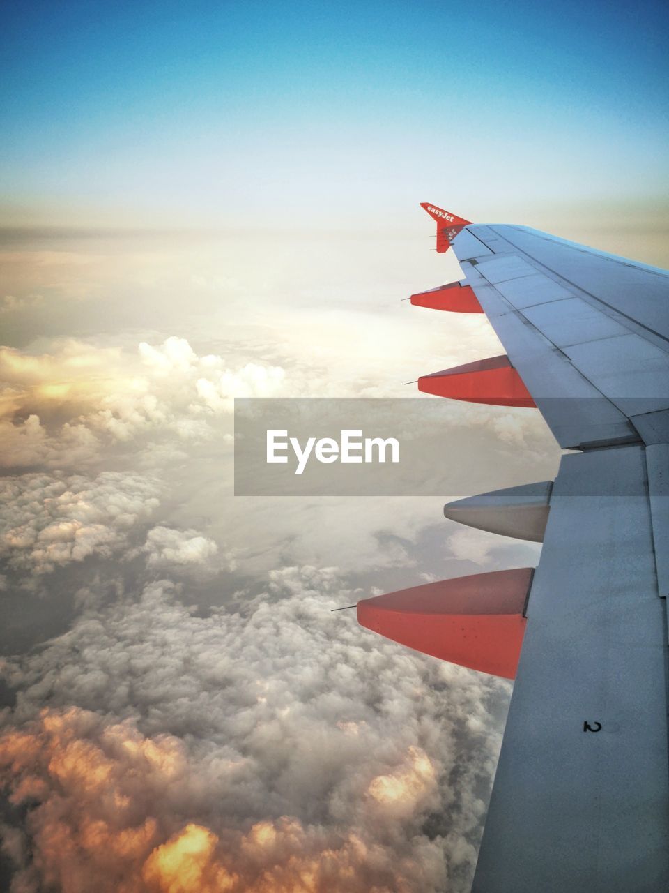 Aerial view of cloudscape against sky