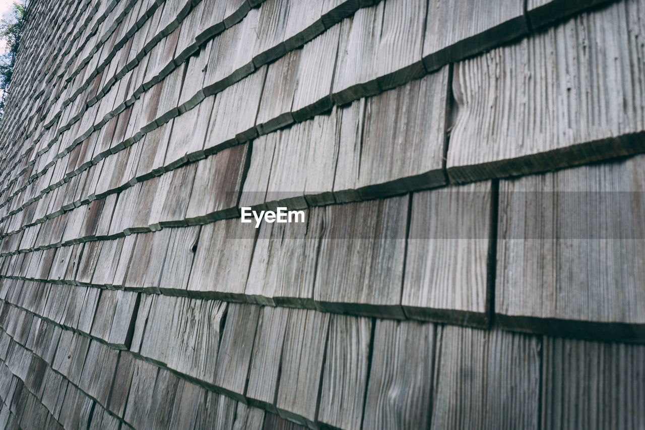 Shingles on a roof black forest farmhouse