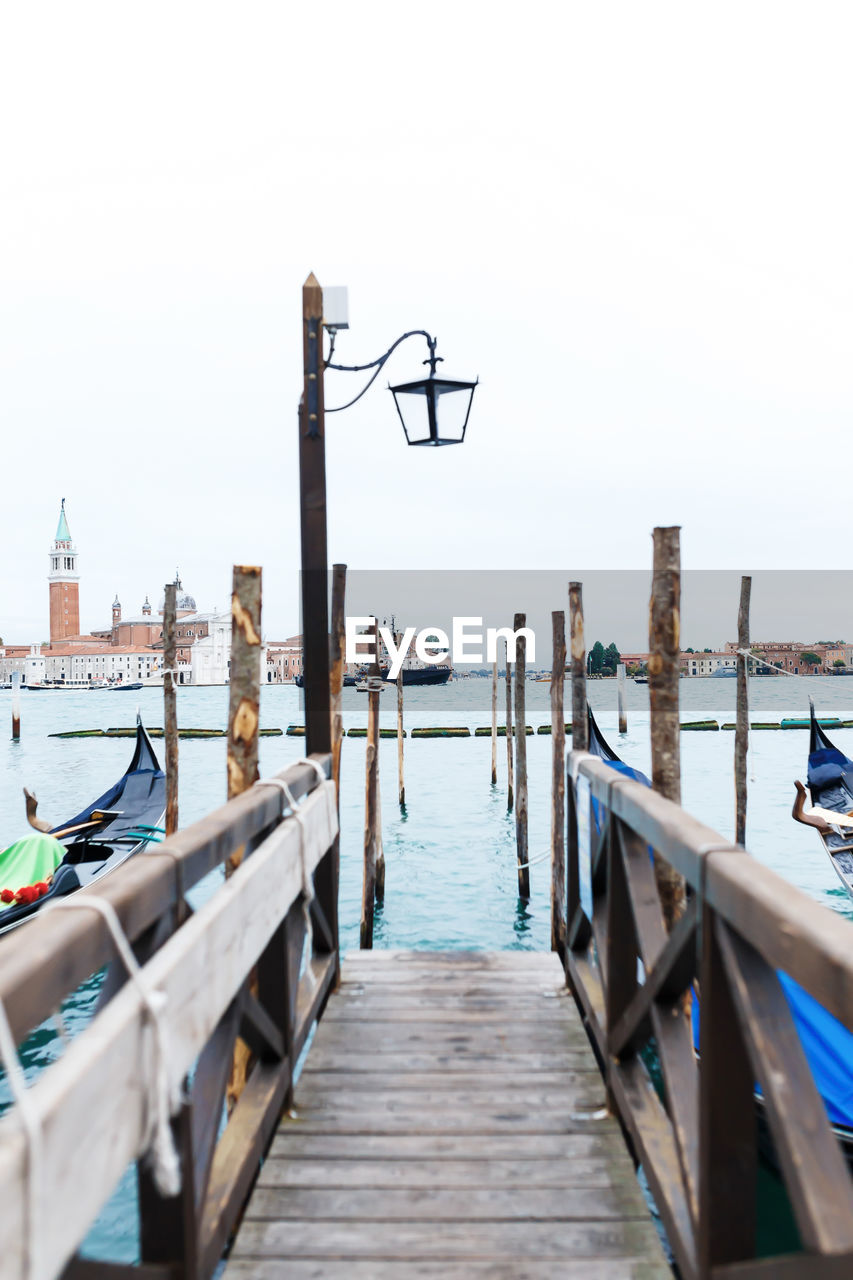 Canals and gondolas of venice