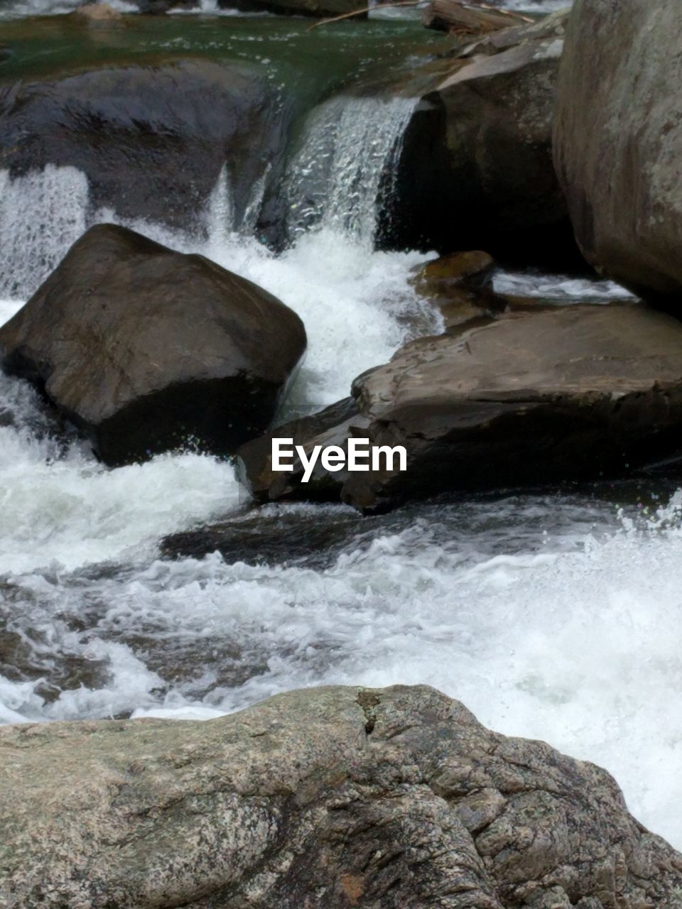 SCENIC VIEW OF WATERFALL