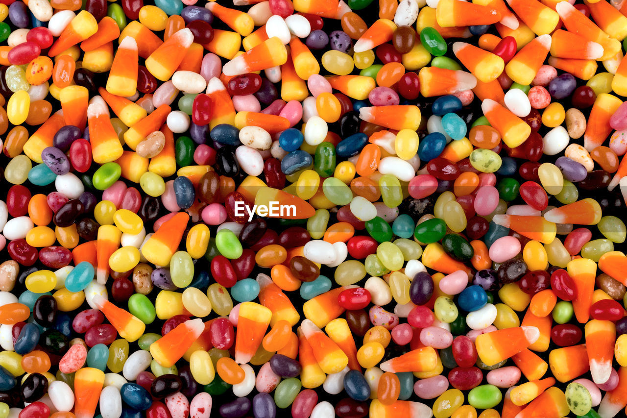 Full frame shot of candies