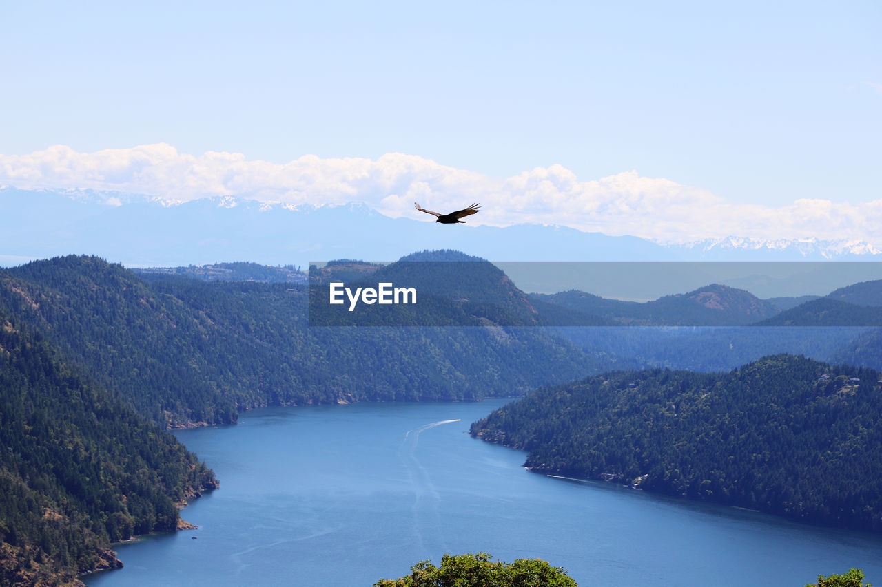 SCENIC VIEW OF MOUNTAINS AND SKY