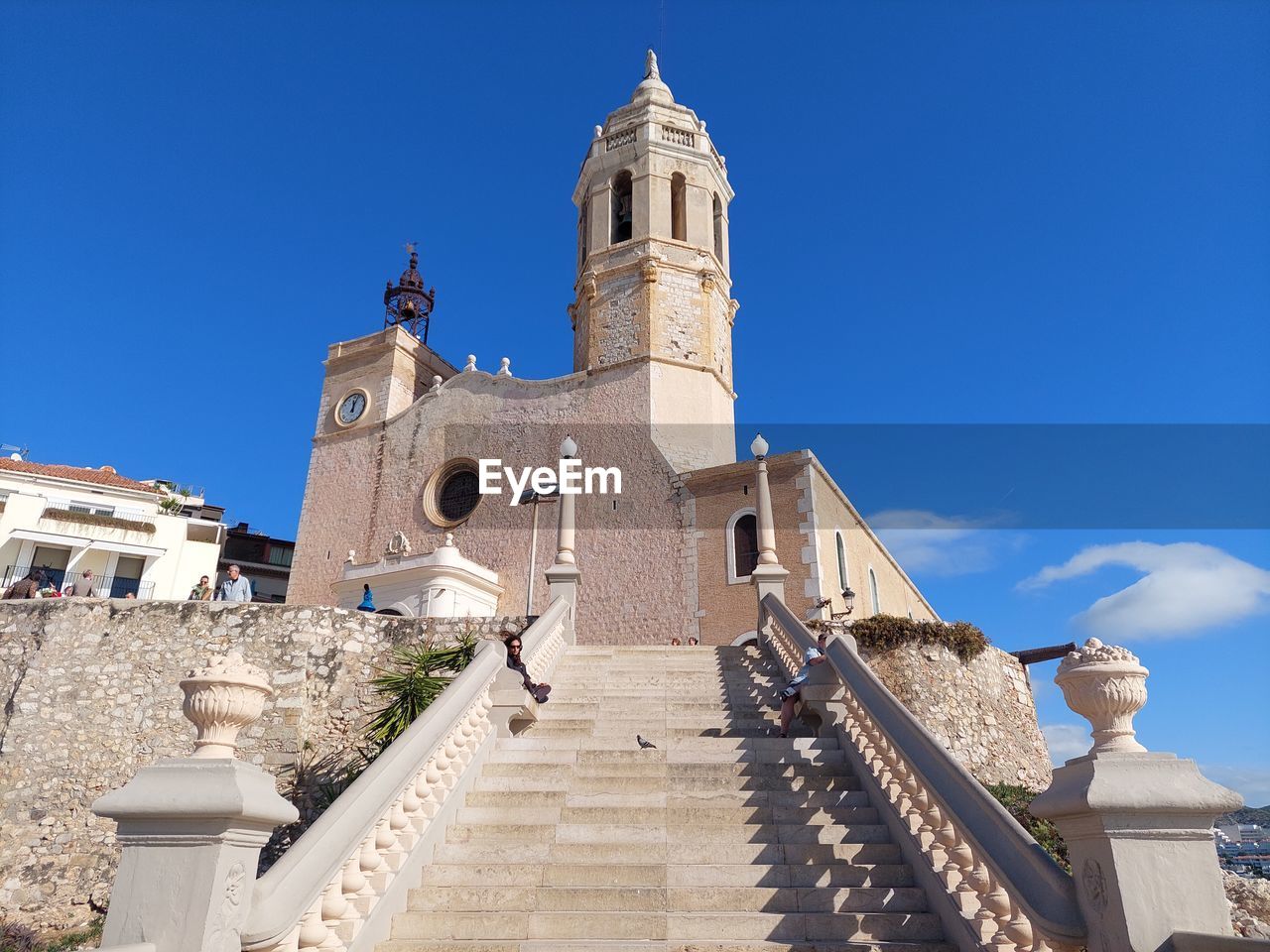 low angle view of historic building against sky