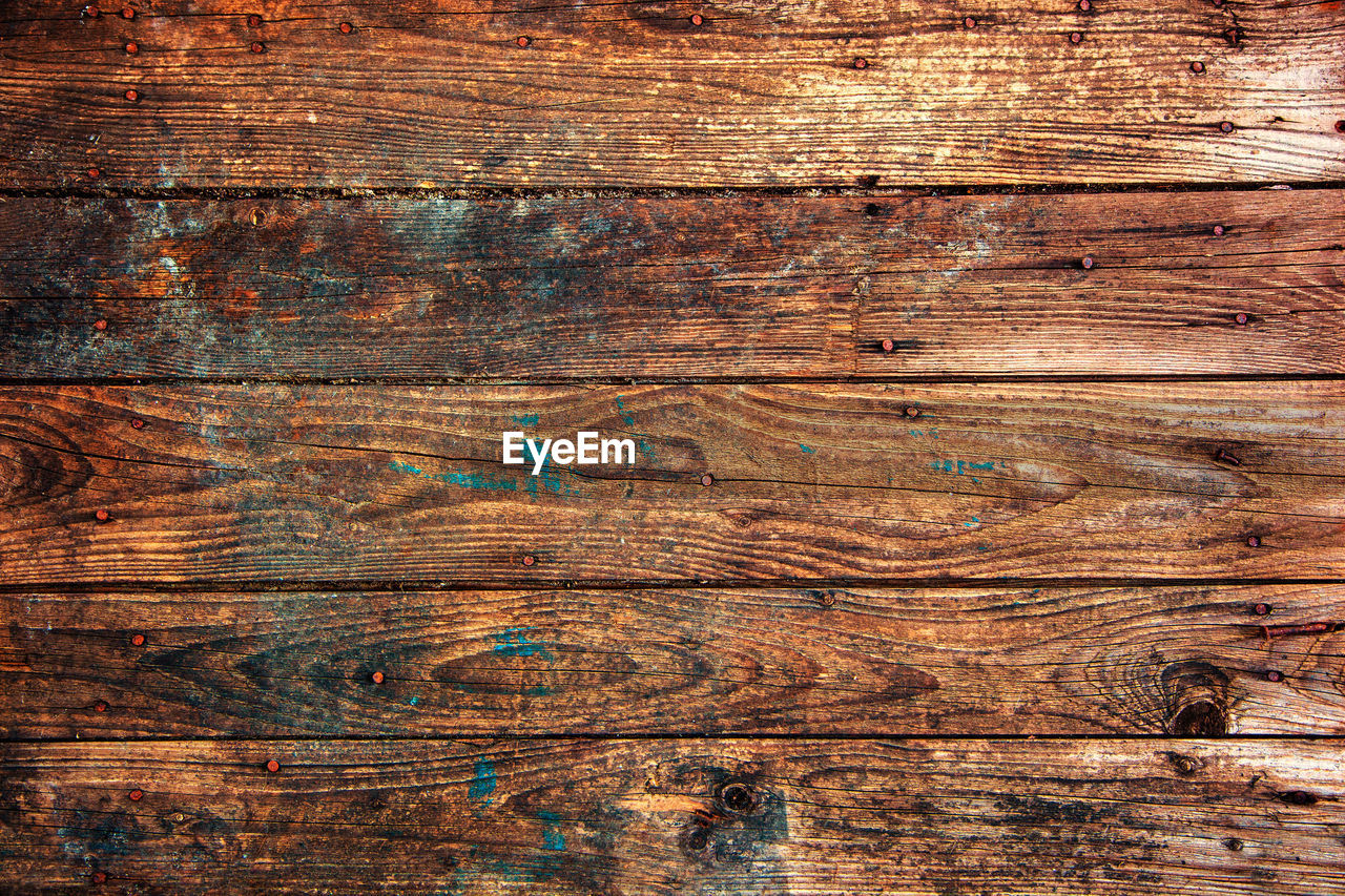 Full frame shot of wooden floor