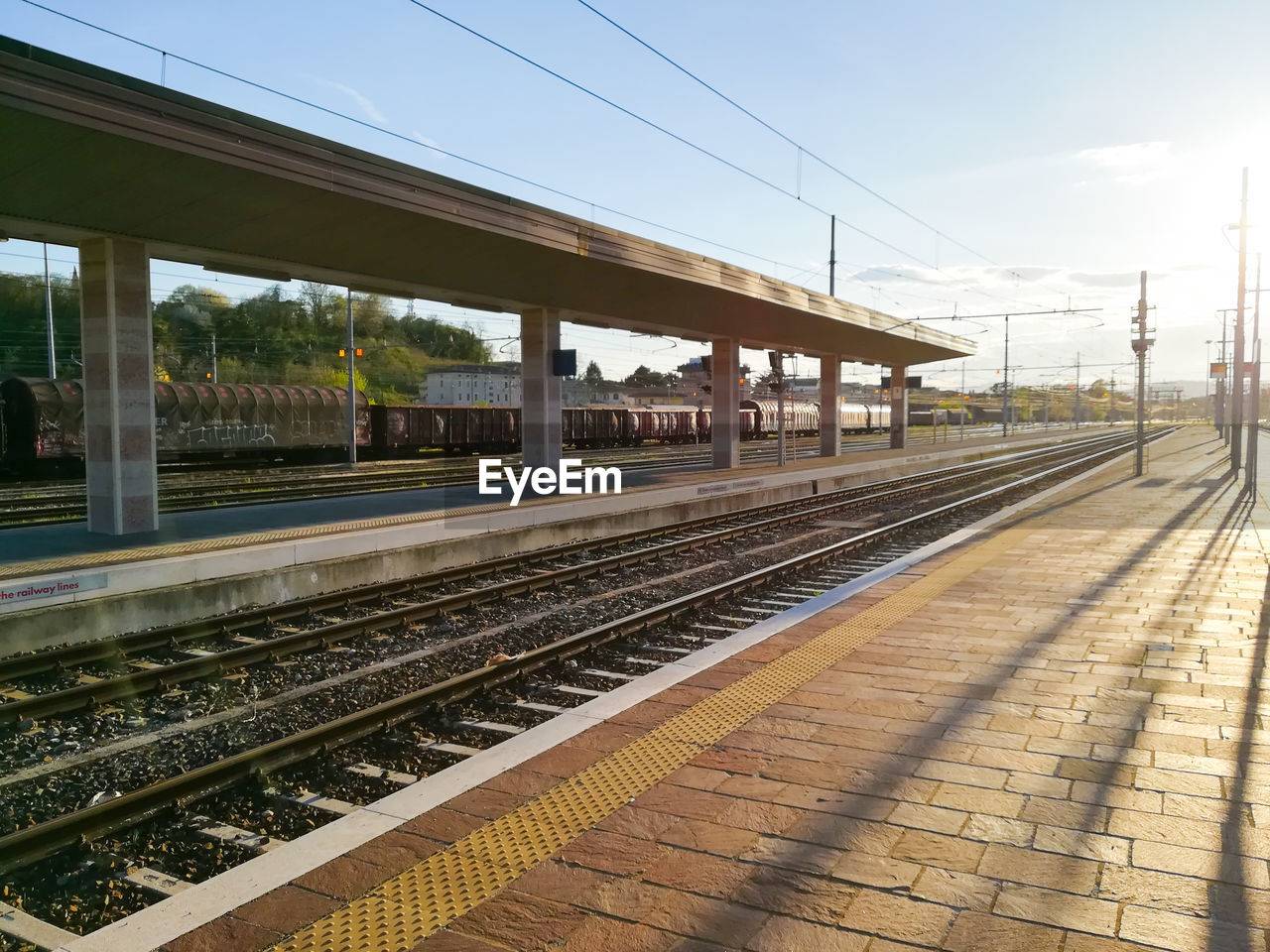 RAILROAD STATION PLATFORM