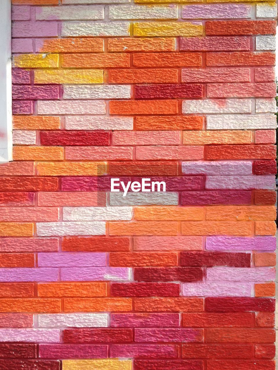 FULL FRAME SHOT OF COLORFUL WALL