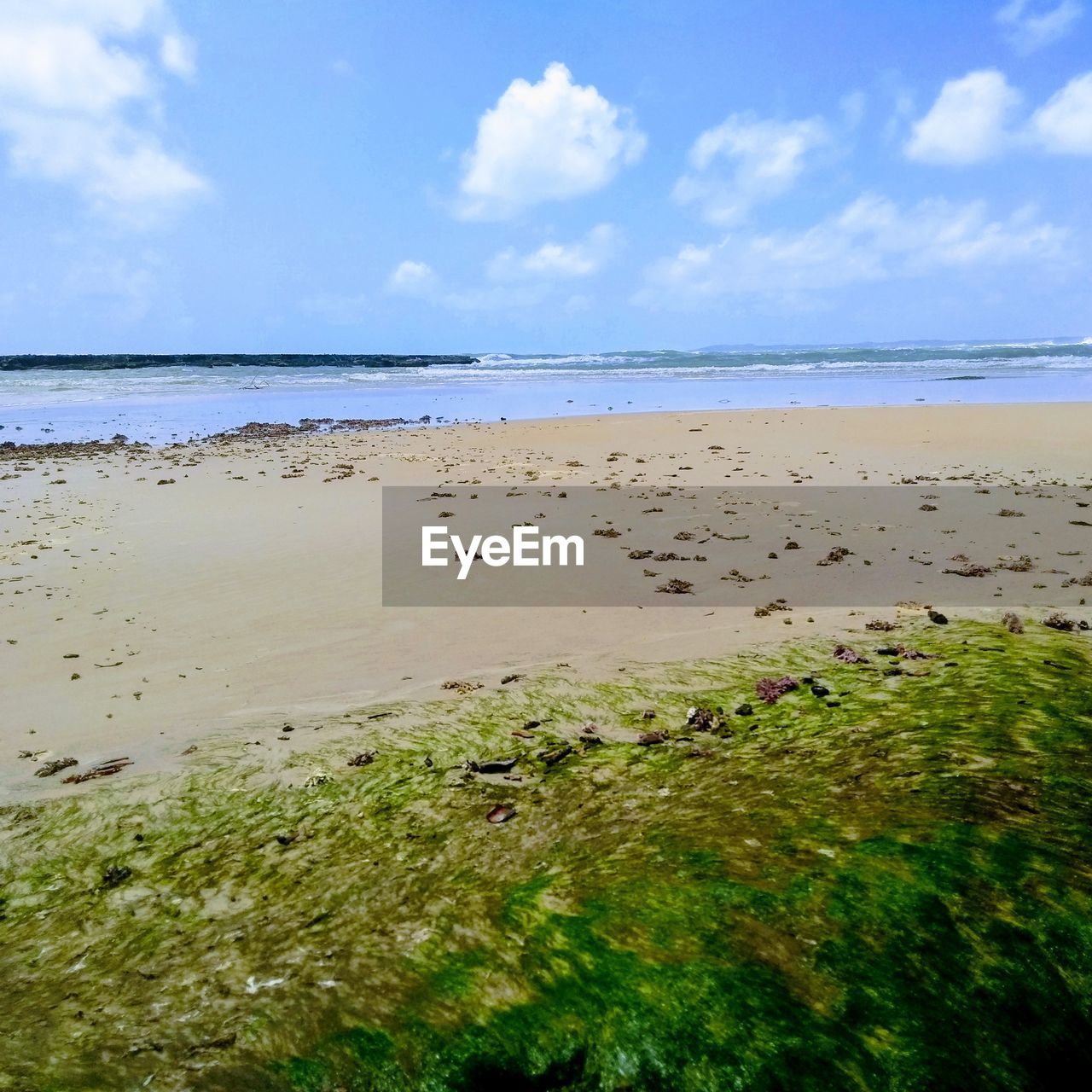 VIEW OF BEACH AGAINST SKY