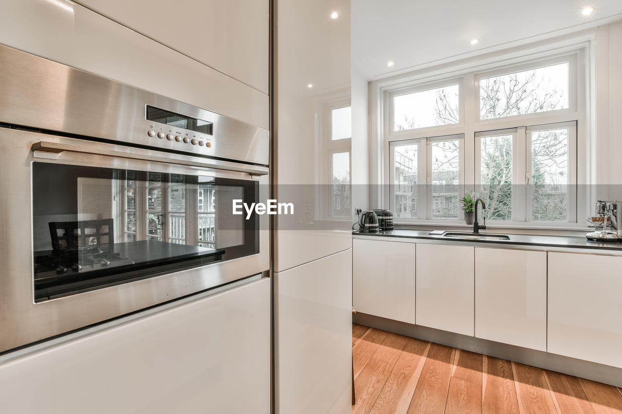 Interior of kitchen