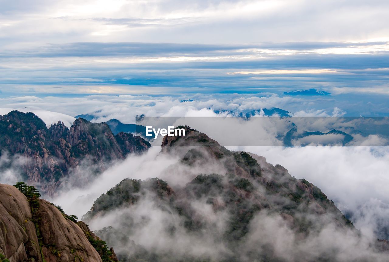 Panoramic view of landscape against sky