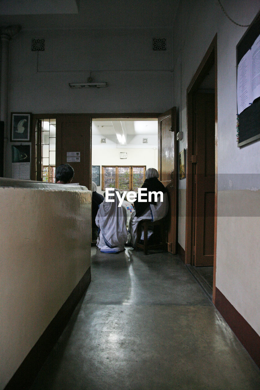 VIEW OF CORRIDOR OF BUILDING