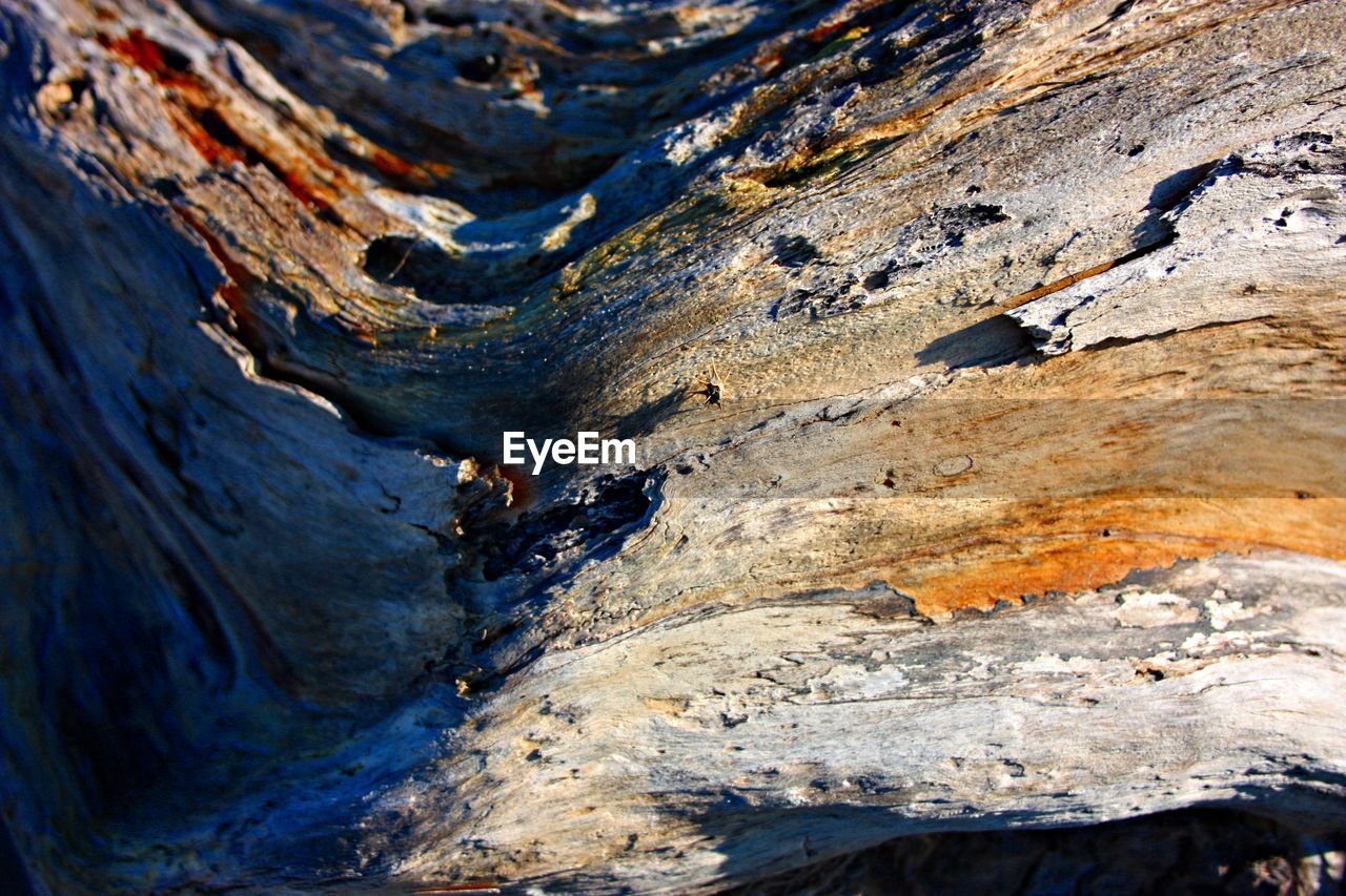 Full frame shot of rock formations