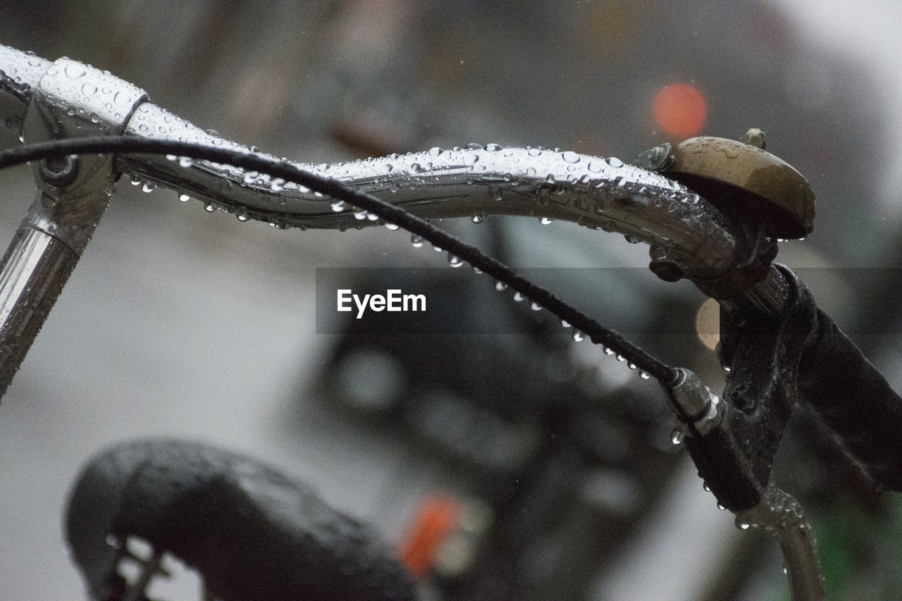 CLOSE-UP OF FROZEN WATER DROP