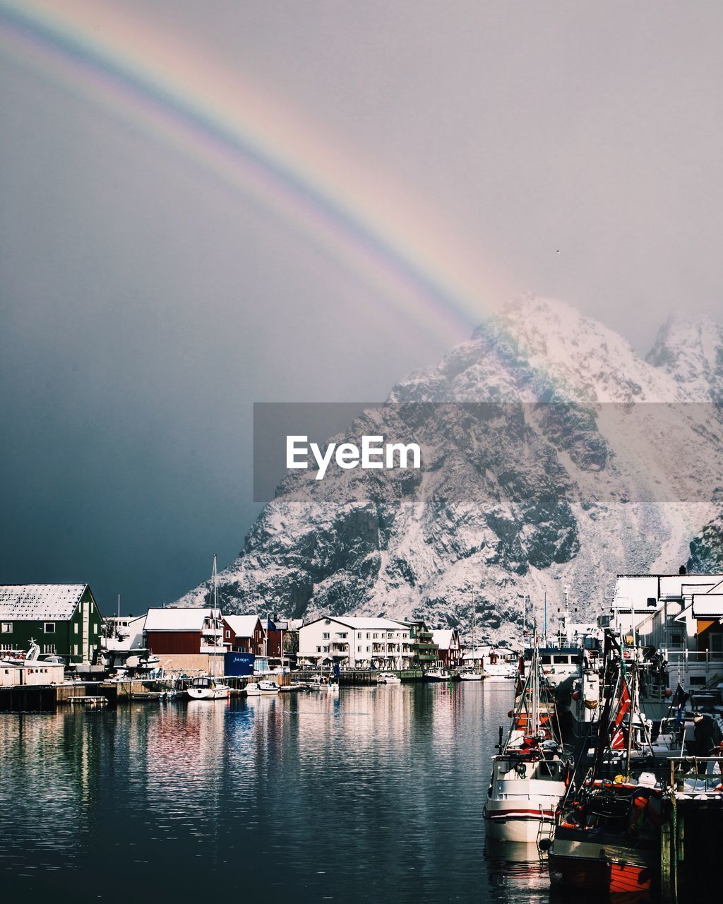 Scenic view of river against sky