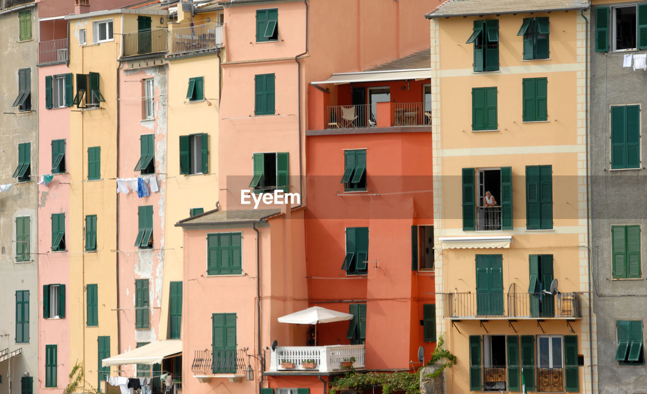 Full frame shot of residential building