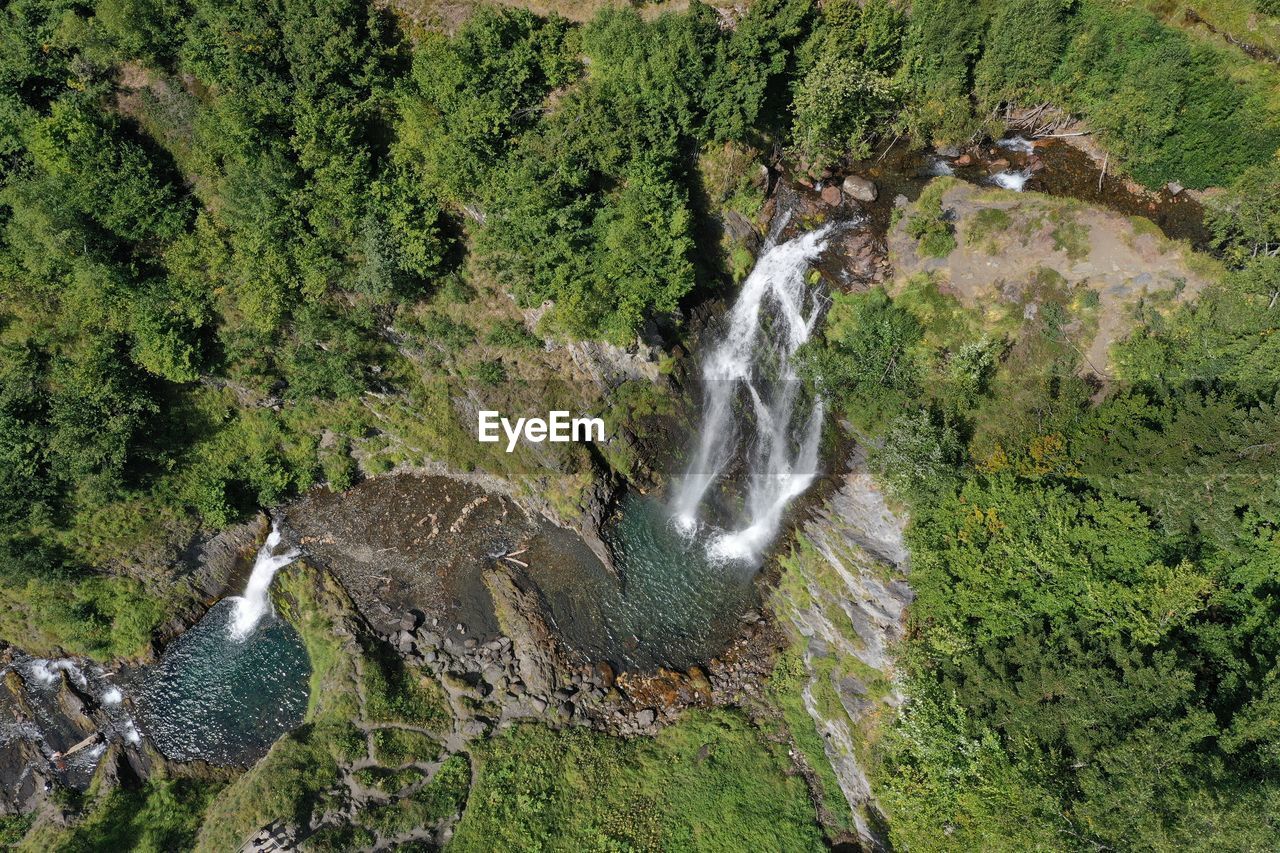 Nice waterfall in the vall d'aran, called saut deht pish