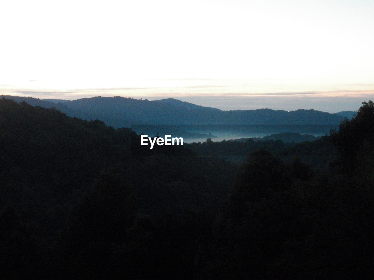 SCENIC VIEW OF MOUNTAINS AGAINST CLEAR SKY