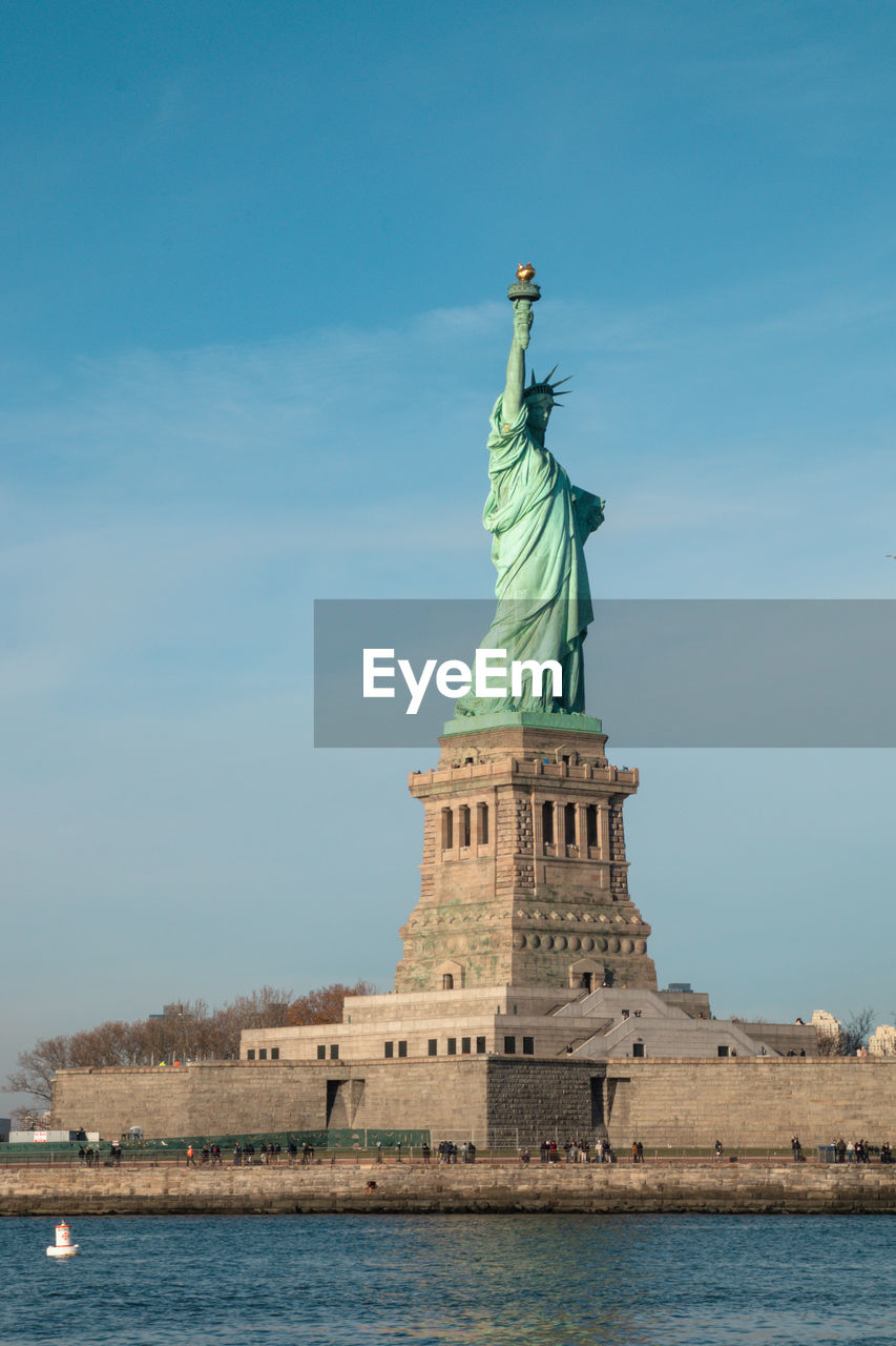 Statue of liberty against sky