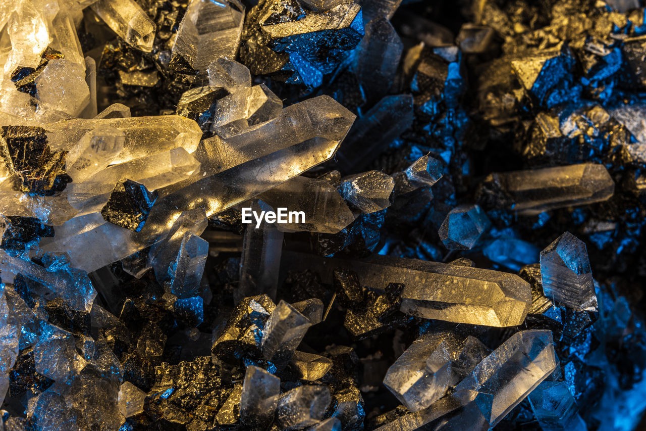 Full frame shot of crystal