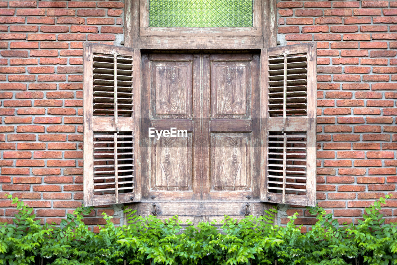 CLOSED DOOR OF HOUSE