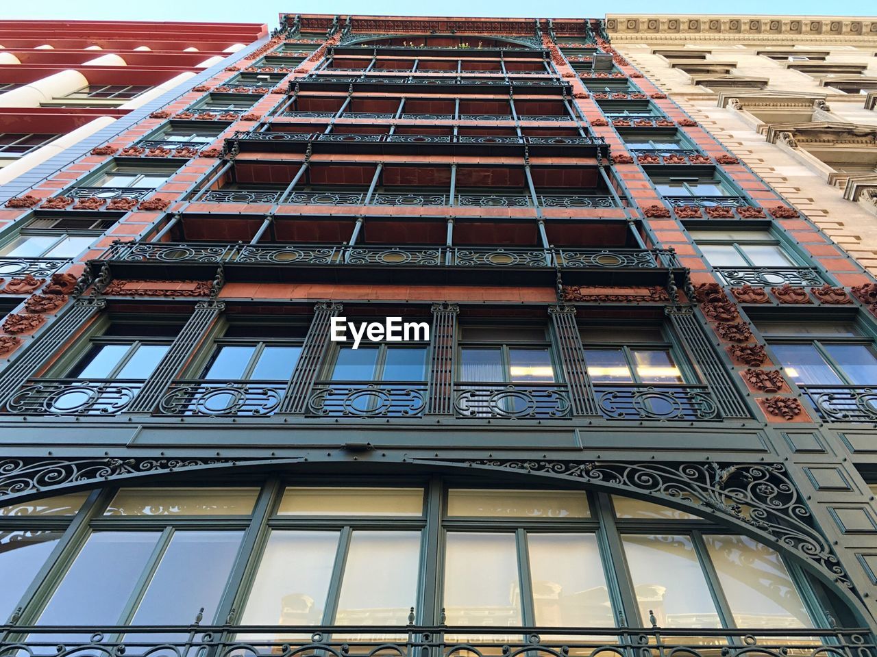 LOW ANGLE VIEW OF BUILDINGS