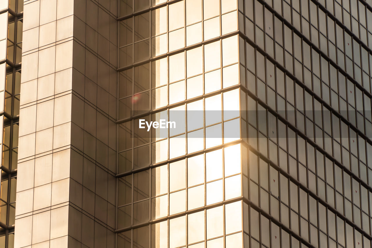 Full frame shot of modern building