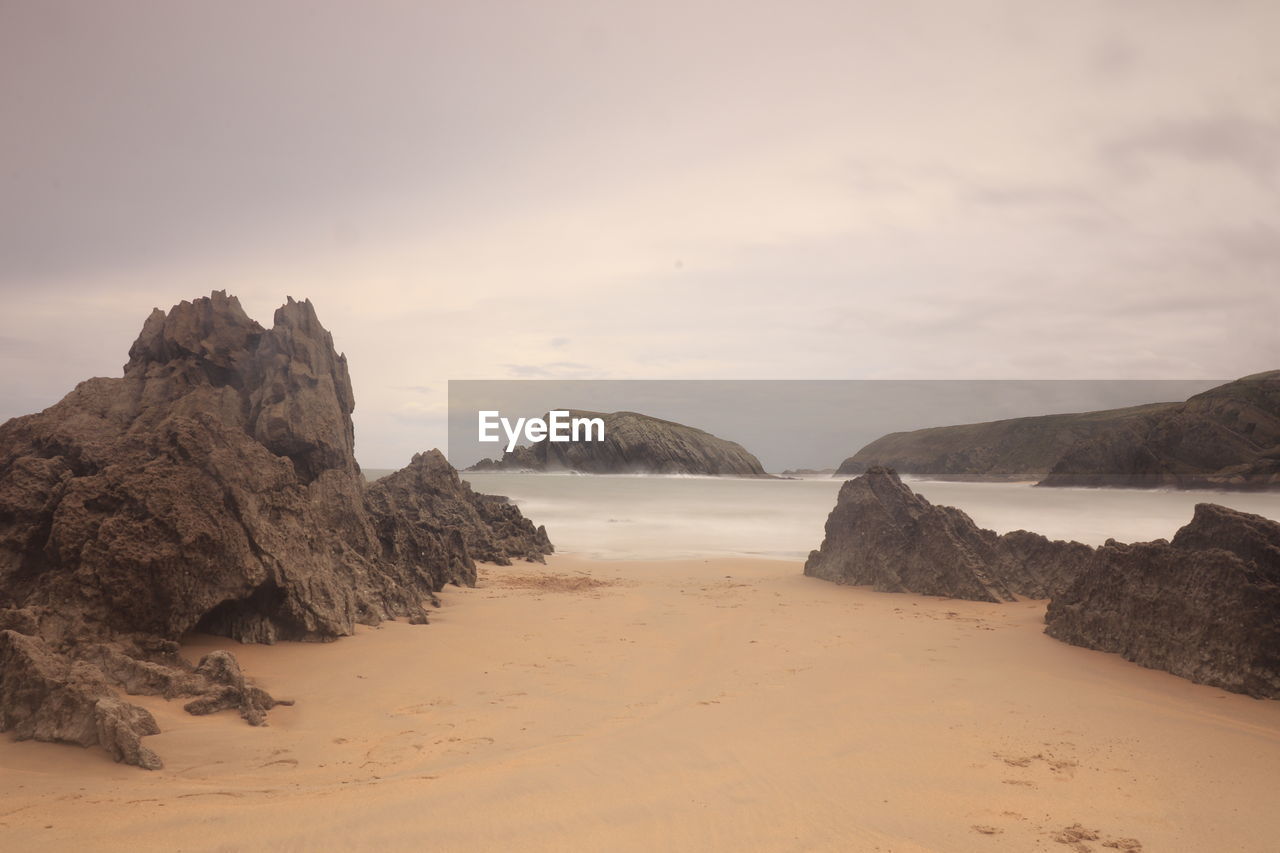 Rock formation in the north of spain