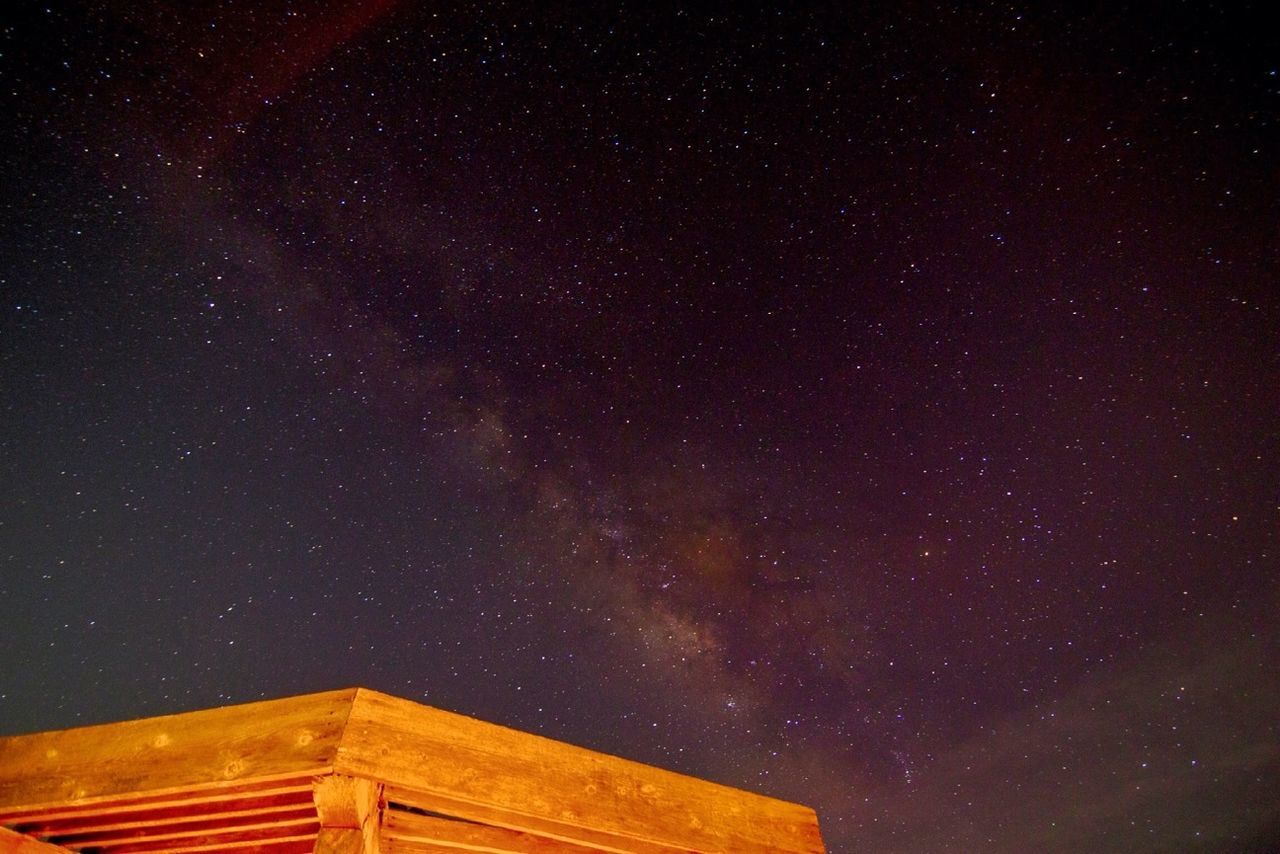 LOW ANGLE VIEW OF STARS IN SKY