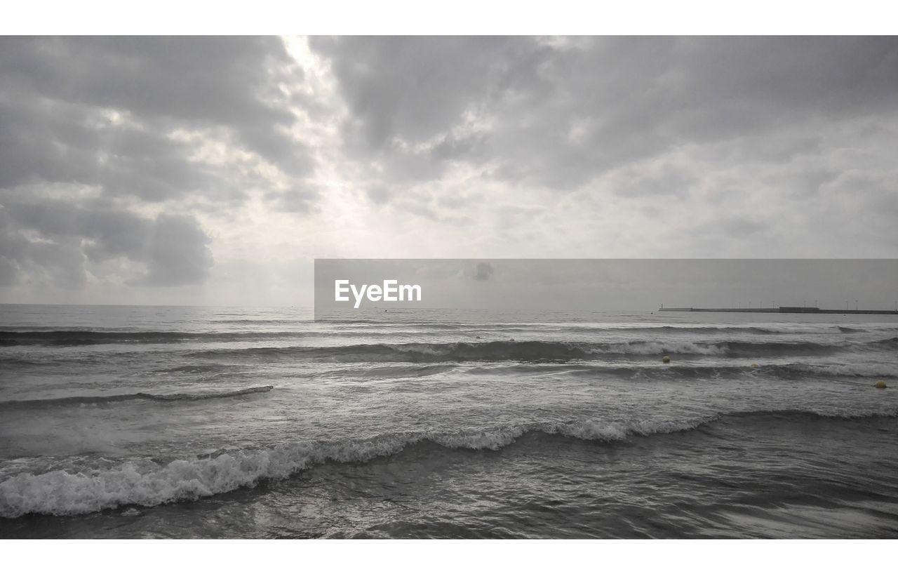 VIEW OF SEA AGAINST SKY